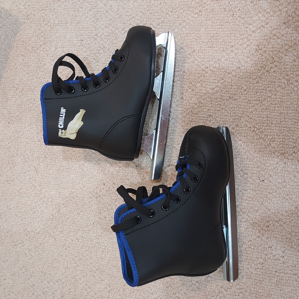 Youth 10 Double Blade Ice Skates